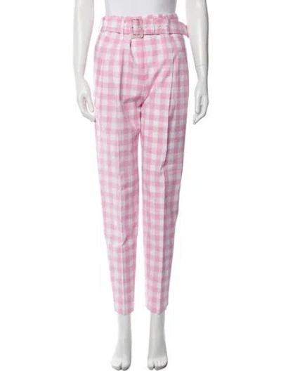 Pre-owned Prada 2023 Straight Leg Pants In Pink
