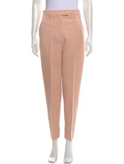 Pre-owned Prada 2023 Straight Leg Pants In Pink