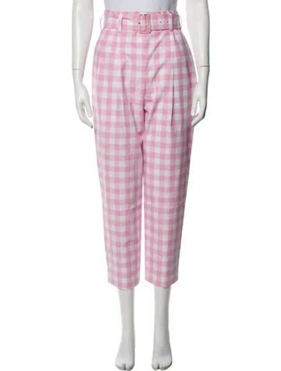 Pre-owned Prada 2023 Straight Leg Pants In Pink
