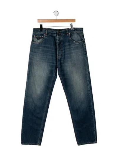 Pre-owned Prada 2023 Straight-leg Jeans In Blue