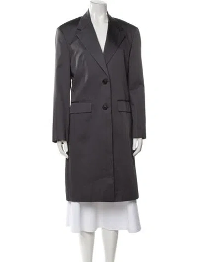 Pre-owned Prada 2023 Trench Coat In Gray