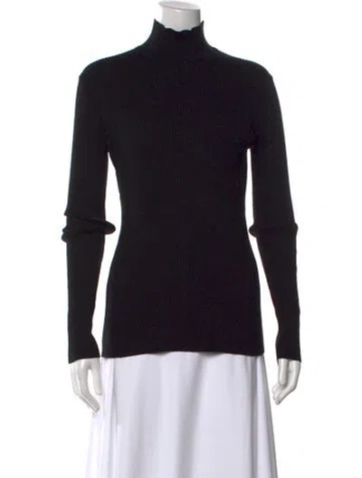 Pre-owned Prada 2023 Turtleneck Sweater W/ Tags In Black