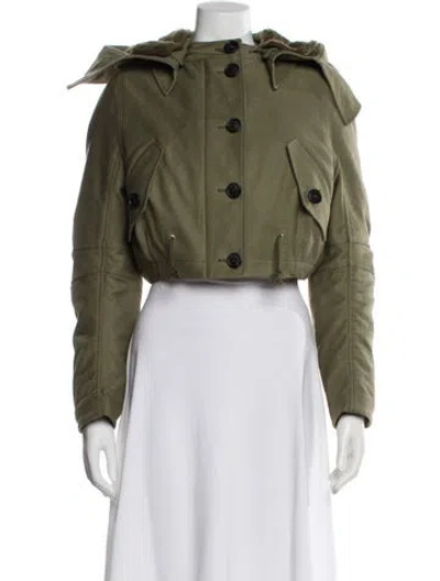 Pre-owned Prada 2023 Utility Jacket In Green