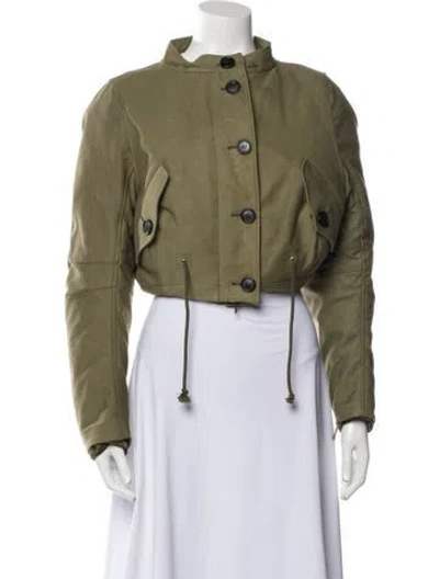 Pre-owned Prada 2023 Utility Jacket In Green