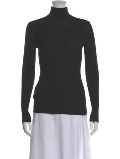 Pre-owned Prada 2023 Virgin Wool Sweater In Black