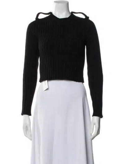 Pre-owned Prada 2023 Virgin Wool Sweater In White