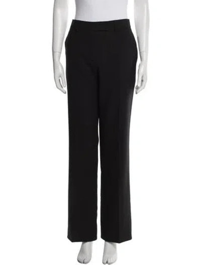Pre-owned Prada 2023 Wide Leg Pants In Black
