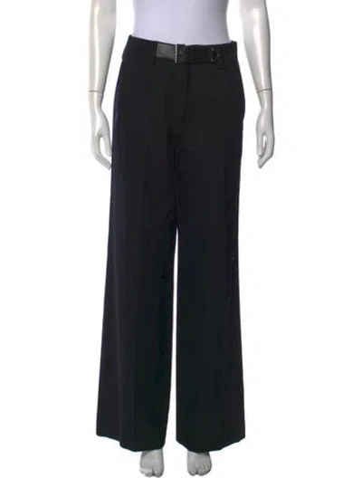 Pre-owned Prada 2023 Wide Leg Pants In Black