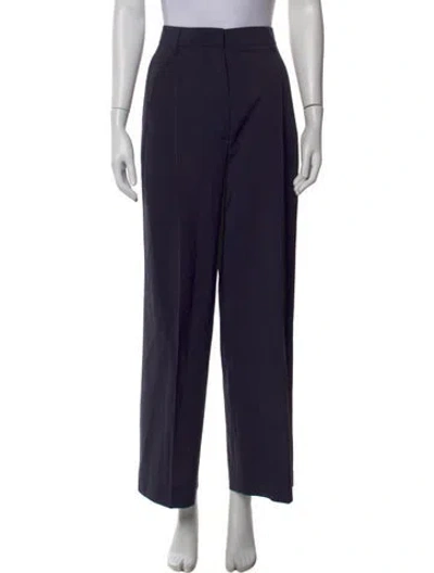 Pre-owned Prada 2023 Wide Leg Pants In Blue