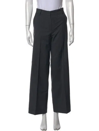 Pre-owned Prada 2023 Wide Leg Pants In Grey