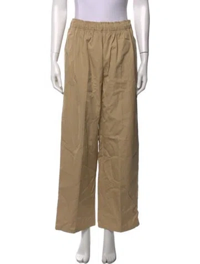 Pre-owned Prada 2023 Wide Leg Pants In Neutrals