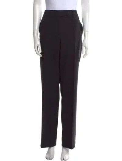 Pre-owned Prada 2023 Wide Leg Pants W/ Tags In Black
