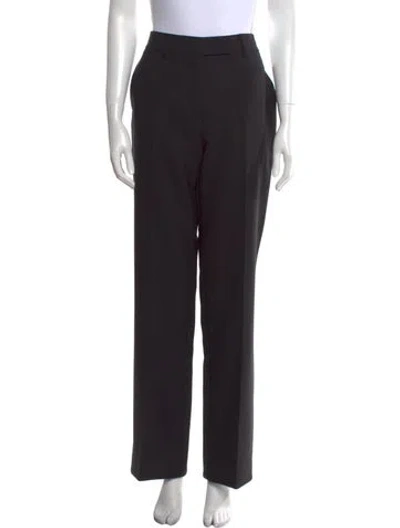 Pre-owned Prada 2023 Wide Leg Pants W/ Tags In Black