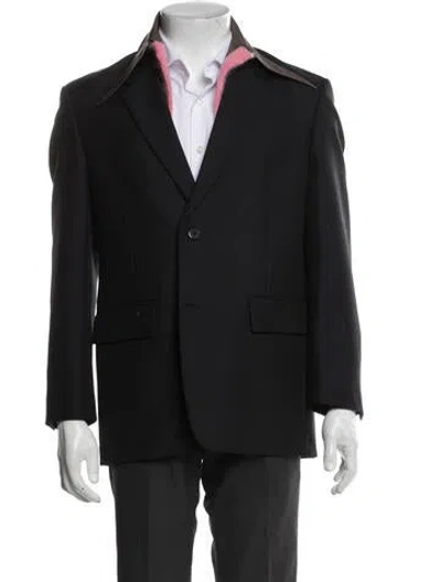 Pre-owned Prada 2023 Wool Blazer In Blue