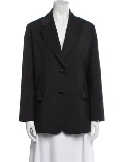 Pre-owned Prada 2023 Wool Blazer In Gray