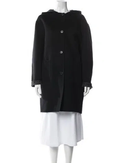 Pre-owned Prada 2023 Wool Coat In Black