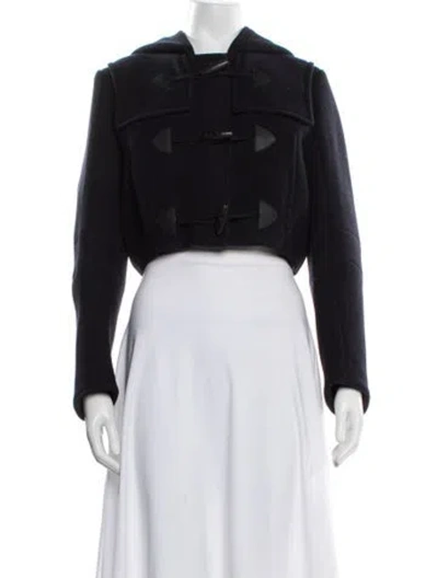 Pre-owned Prada 2023 Wool Coat In Black