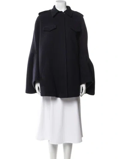 Pre-owned Prada 2023 Wool Coat In Blue