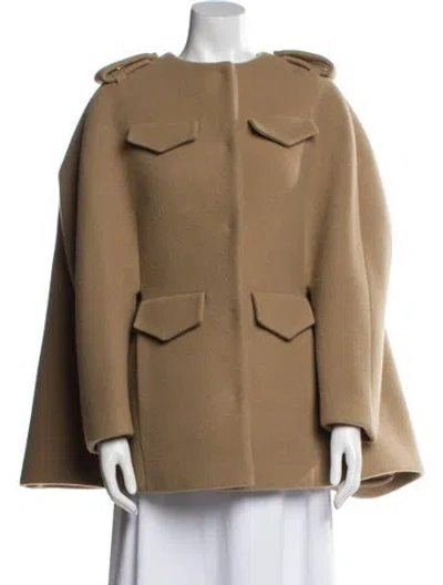 Pre-owned Prada 2023 Wool Coat In Brown