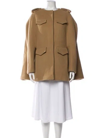 Pre-owned Prada 2023 Wool Coat In Brown
