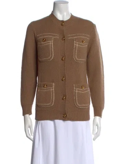 Pre-owned Prada 2024 Cashmere Sweater In Neutral