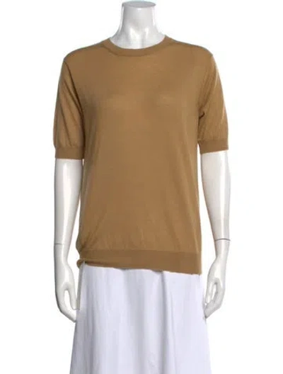 Pre-owned Prada 2024 Cashmere Sweater In Neutrals