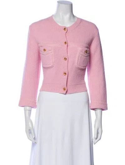 Pre-owned Prada 2024 Cashmere Sweater In Pink