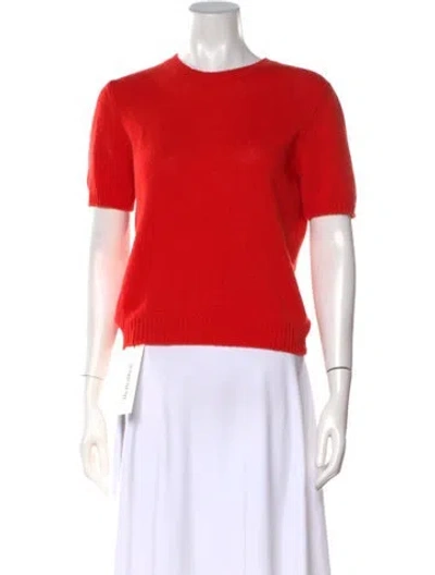 Pre-owned Prada 2024 Cashmere Sweater In Red