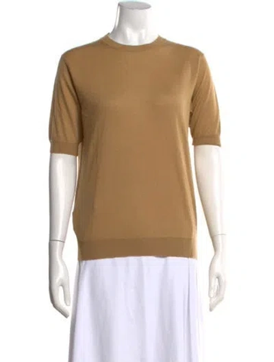 Pre-owned Prada 2024 Cashmere Sweater W/ Tags In Neutrals