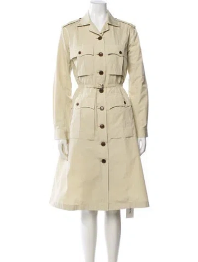 Pre-owned Prada 2024 Coat In Neutral