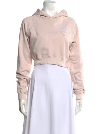 Pre-owned Prada 2024 Crew Neck Hoodie In Pink