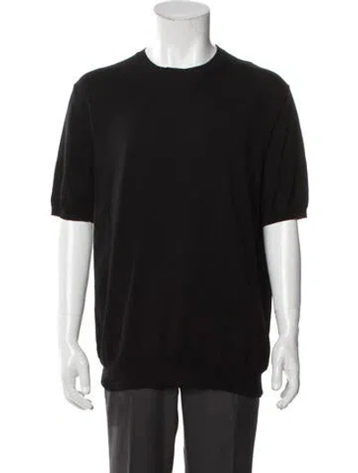 Pre-owned Prada 2024 Crew Neck Pullover In Black