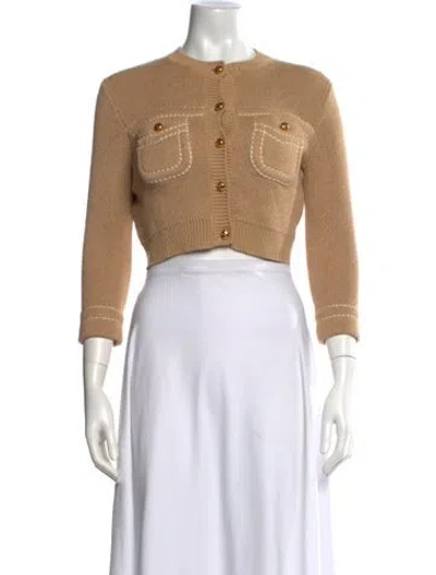 Pre-owned Prada 2024 Crew Neck Sweater In Neutral