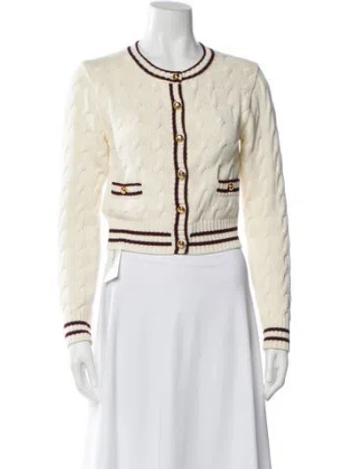 Pre-owned Prada 2024 Crew Neck Sweater In Neutral