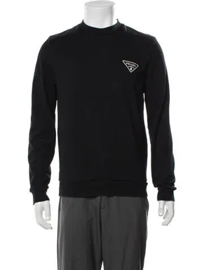 Pre-owned Prada 2024 Crew Neck Sweatshirt In Blue