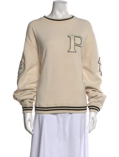 Pre-owned Prada 2024 Crew Neck Sweatshirt In Neutral