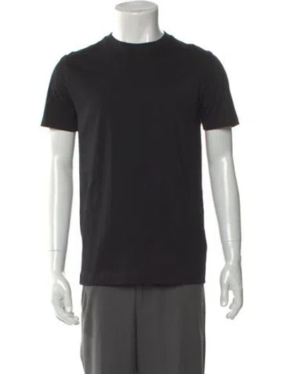 Pre-owned Prada 2024 Crew Neck T-shirt In Black