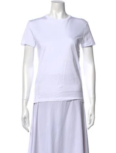 Pre-owned Prada 2024 Crew Neck T-shirt W/ Tags In White