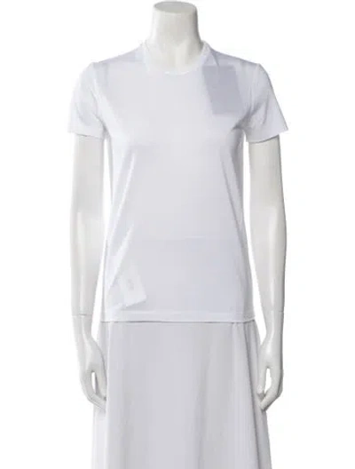 Pre-owned Prada 2024 Crew Neck T-shirt W/ Tags In White