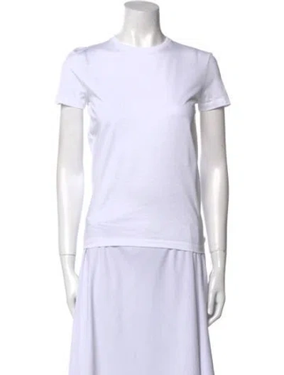 Pre-owned Prada 2024 Crew Neck T-shirt W/ Tags In White