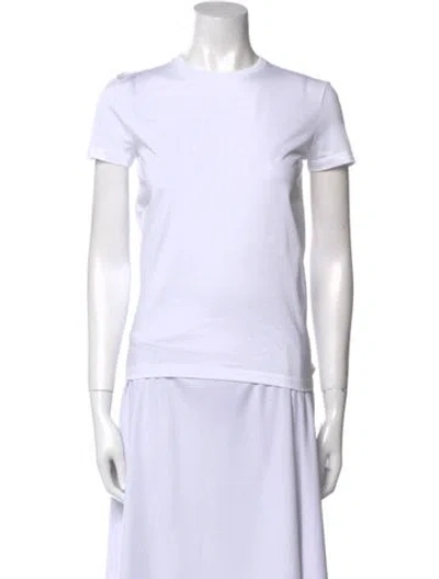 Pre-owned Prada 2024 Crew Neck T-shirt W/ Tags In White