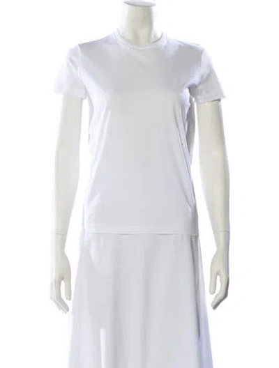 Pre-owned Prada 2024 Crew Neck T-shirt W/ Tags In White