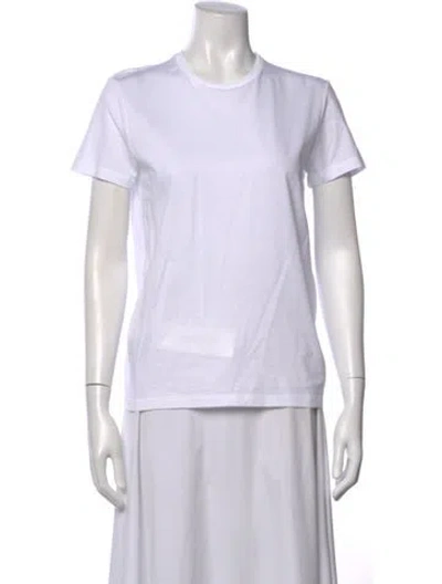 Pre-owned Prada 2024 Crew Neck T-shirt W/ Tags In White