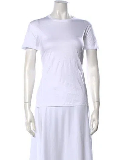 Pre-owned Prada 2024 Crew Neck T-shirt W/ Tags In White