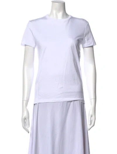 Pre-owned Prada 2024 Crew Neck T-shirt In White