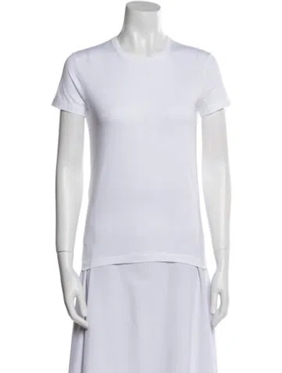 Pre-owned Prada 2024 Crew Neck T-shirt In White