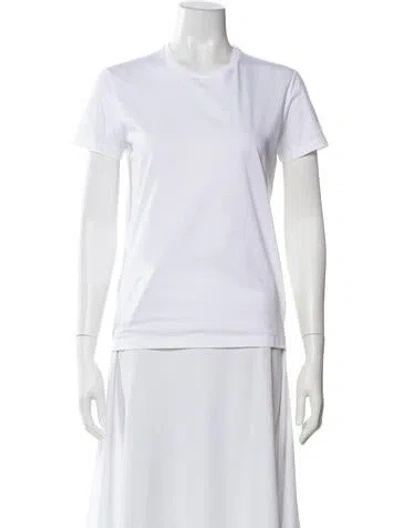 Pre-owned Prada 2024 Crew Neck T-shirt In White