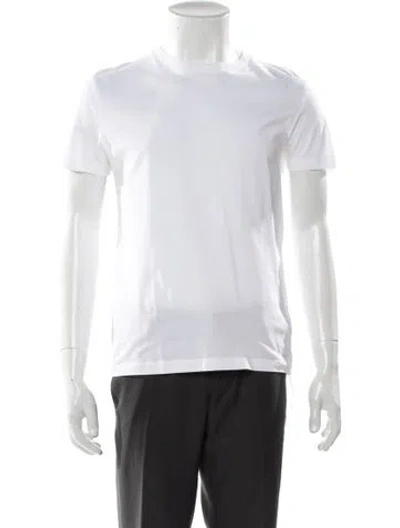 Pre-owned Prada 2024 Crew Neck T-shirt In White
