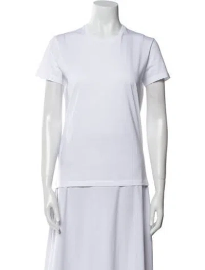 Pre-owned Prada 2024 Crew Neck T-shirt In White
