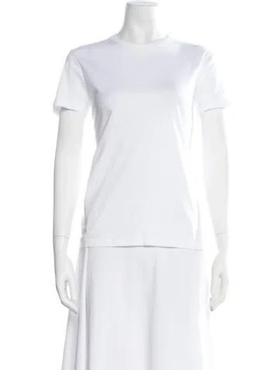 Pre-owned Prada 2024 Crew Neck T-shirt In White